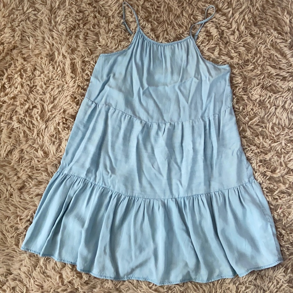 Blue dress